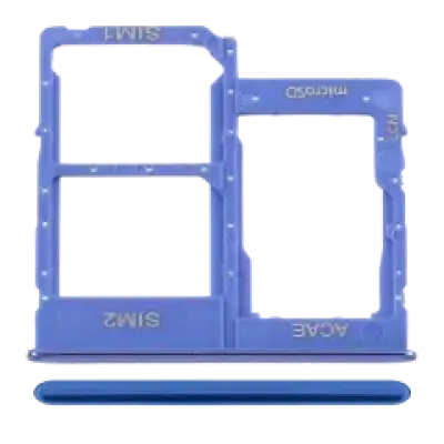 Лоток двійної SIM для Samsung Galaxy A31 (A315 / 2020) (Prism Crush Blue)