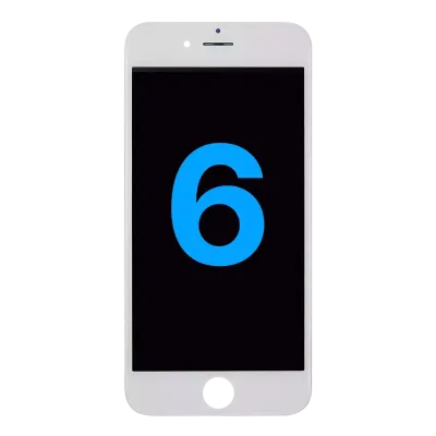 Дисплейний модуль (LCD) для iPhone 6 (Aftermarket) (білий)