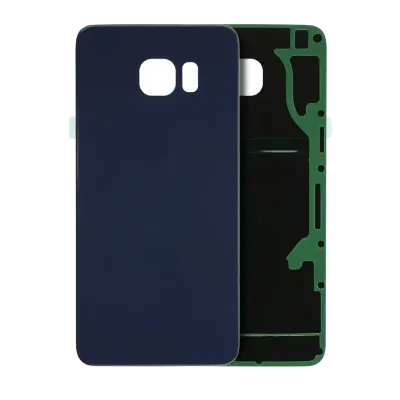 Задня кришка зі скла для Samsung Galaxy S6 Edge Plus (No Logo) (Aftermarket Plus) (Black Sapphire)