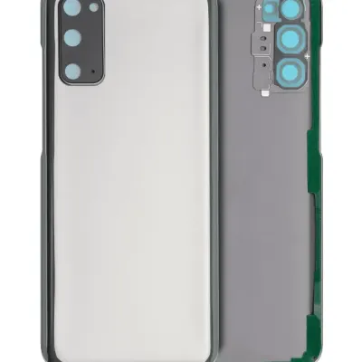 Задня кришка зі склом камери для Samsung Galaxy S20 5G (No Logo) (Aftermarket Plus) (Cosmic Gray)
