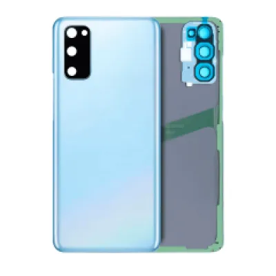 Задня кришка зі склом камери для Samsung Galaxy S20 (Service Pack) (Cloud Blue)