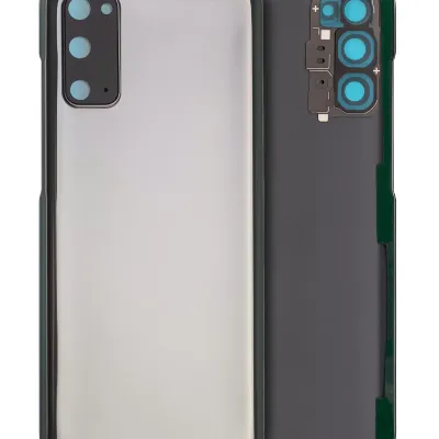 Задня кришка зі склом камери для Samsung Galaxy S20 5G (Service Pack) (Cosmic Gray)