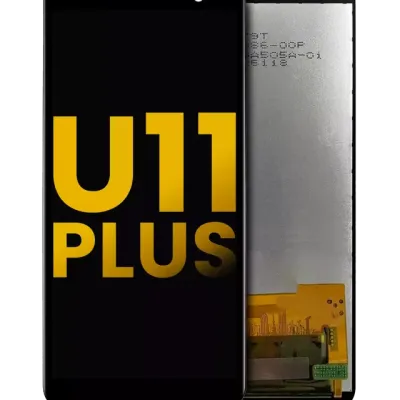 Дисплейний модуль із вбудованою кнопкою Home для HTC U11 Plus (LCD) (Refurbished) (чорний)