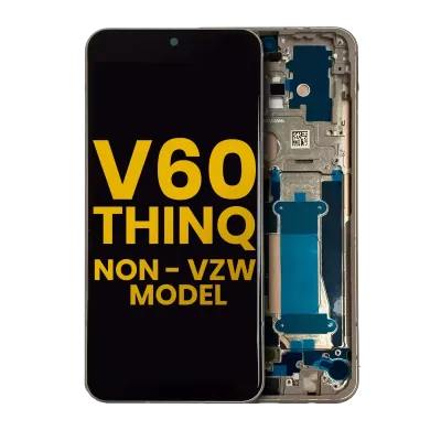 Дисплейний модуль для LG V60 ThinQ 5G (OLED) (рамка Non-Verizon 5G UW) (Refurbished) (рамка Classy Blue / Gold)