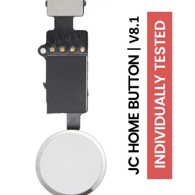 JCID Home Button Solution For iPhone 7 / 7 Plus / 8 / 8 Plus / SE (2020) / SE (2022) (Individually Tested) (Version 8.1) (Silver)