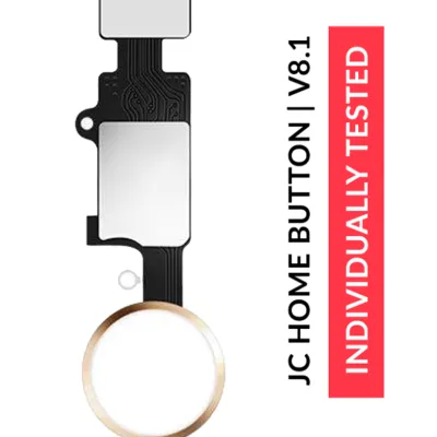 JCID Home Button Solution For iPhone 7 / 7 Plus / 8 / 8 Plus / SE (2020) / SE (2022) (Individually Tested) (Version 8.1) (Gold)