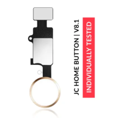 Рішення кнопки Home JCID для iPhone 7 / 7 Plus / 8 / 8 Plus / SE (2020) / SE (2022) (індивідуально протестована) (Version 8.1) (золотий)
