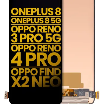 Дисплейний модуль для OnePlus 8 / 5G / OPPO Reno 3 Pro 5G / OPPO Reno 4 Pro / OPPO Find X2 Neo (OLED) (Refurbished) (усі кольори)