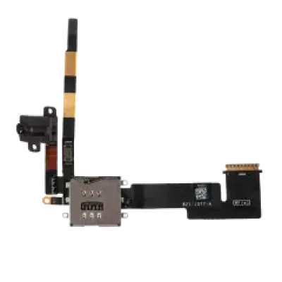 Шлейф роз'єму навушників і лотка SIM для iPad 2 (3G)