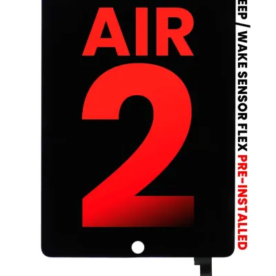 Дисплейний модуль з тачскрином для iPad Air 2 (Aftermarket Plus) (чорний)