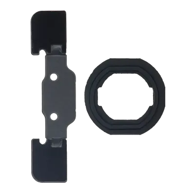 Home Button Holding Bracket With Rubber Gasket For iPad Air 1