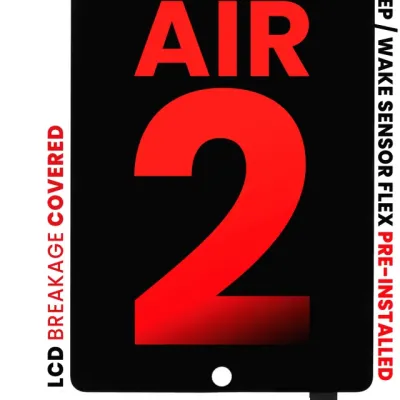 Дисплейний модуль з тачскріном для iPad Air 2 (Aftermarket Pro: XO7) (чорний)