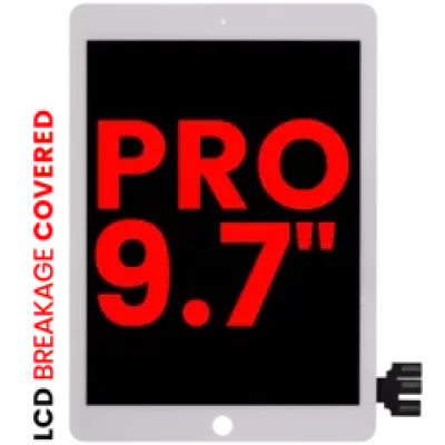 Дисплейний модуль з тачскріном для iPad Pro 9.7" (2016) (Aftermarket Pro: XO7) (білий)