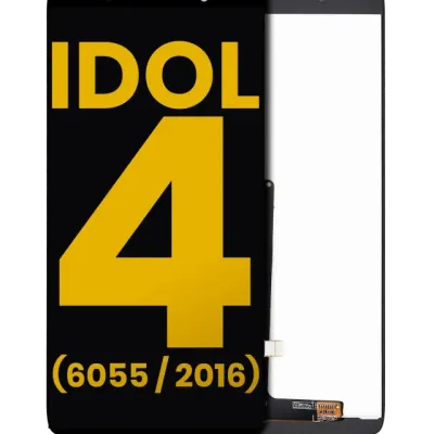 Дисплейний модуль без рамки для Alcatel Idol 4 (6055 / 2016) (Refurbished) (чорний)