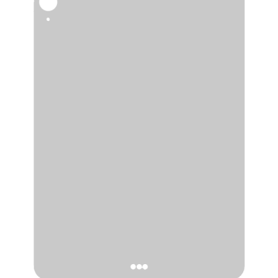 Back Skin for iPad 5 (2017) / iPad 6 (2018) (Wi-Fi) (Silver)