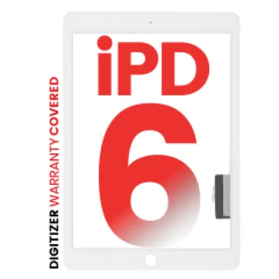 Тачскрін для iPad 6 (2018) (Aftermarket Pro: XO7) (білий)