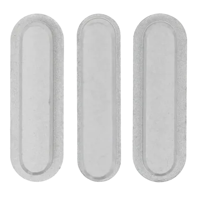 Hard Buttons Set (Power / Volume) For iPad 5 (2017) / iPad 6 (2018) (White)
