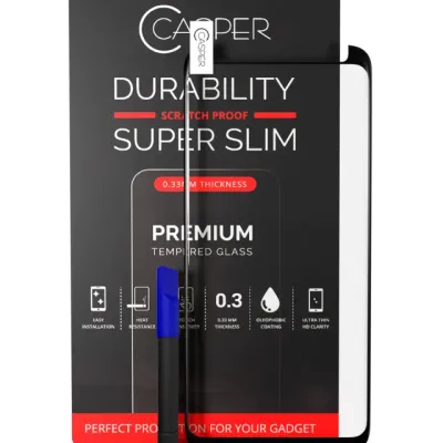 Casper UV Tempered Glass with Glue for Samsung Galaxy Note 8 (Case Friendly) (Retail Packaging)