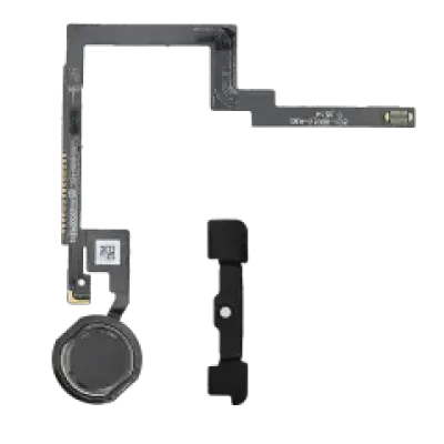 Кнопка Home зі шлейфом для iPad Mini 3 (чорний)