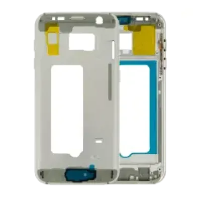 Середня рамка корпусу для Samsung Galaxy S7 (G930A / G930T) (з дрібними деталями) (сріблястий)