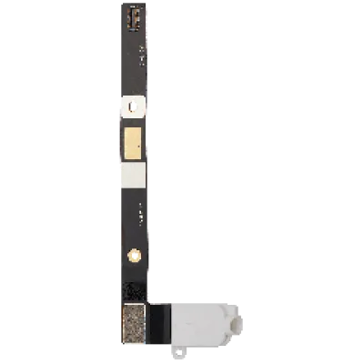 Роз'єм навушників із шлейфом для iPad Mini 4 (Cellular) (білий)