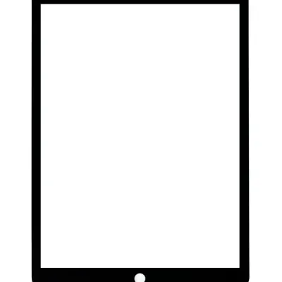 Front Glass Only For iPad Pro 12.9" 2nd Gen (2017) (Black) (Glass Separation Required)