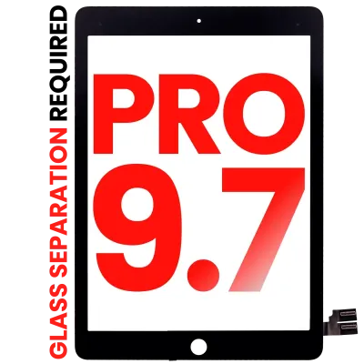 Digitizer For iPad Pro 9.7" (OCA Pre-Installed & Glass Separation Required) (Aftermarket Plus) (Black)