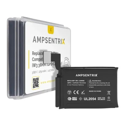 Replacement Battery For Watch Series 3 (38MM) (GPS + Cellular Version) (Pro grade)