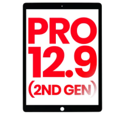 Тачскрін для iPad Pro 12.9" 2nd Gen (2017) (OCA Pre-Installed & Glass Separation Required) (Aftermarket Plus) (чорний)