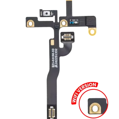 Power Button Flex Cable For iPad Pro 12.9" 5th Gen (2021) / Pro 12.9" 6th Gen (2022) / Pro 11" 3rd Gen (2021) / Pro 11" 4th Gen (2022) (WiFi Only)