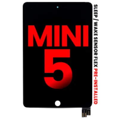 Дисплейний модуль з тачскрином для iPad Mini 5 (Aftermarket Plus) (чорний)