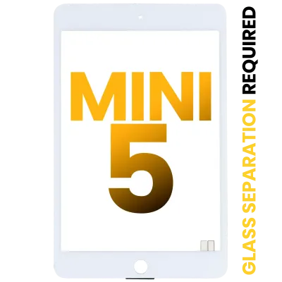 Digitizer For iPad Mini 5 (OCA Pre-Installed & Glass Separation Required) (Premium) (White)