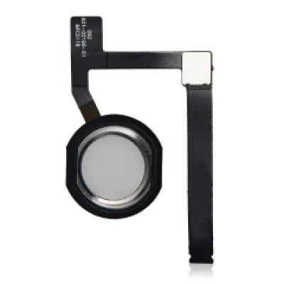 Кнопка Home зі шлейфом для iPad Mini 5 (сріблястий)
