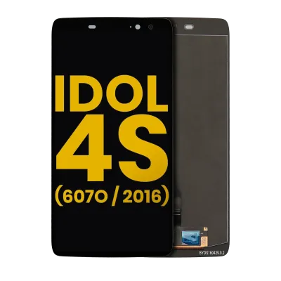 Дисплейний модуль для Alcatel Idol 4S (607O / 2016) без рамки (OLED) (Refurbished) (чорний)
