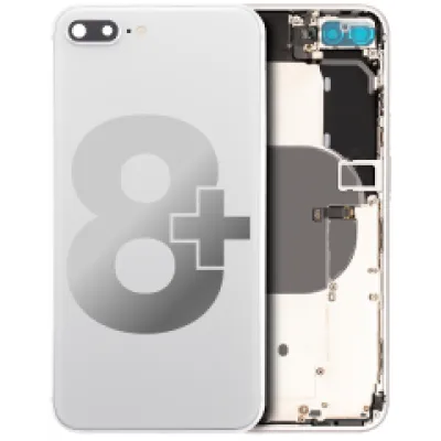 Задня кришка з мілкими деталями для iPhone 8 Plus (Used OEM Pull: Grade C) (Silver)