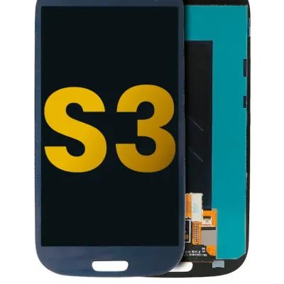 Дисплейний модуль (LCD) без рамки для Samsung Galaxy S3 (Refurbished) (синій)