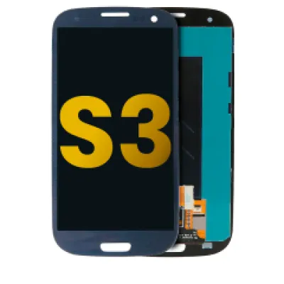 Дисплейний модуль (LCD) без рамки для Samsung Galaxy S3 (Refurbished) (синій)