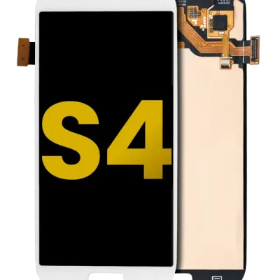 Дисплейний модуль (OLED) без рамки для Samsung Galaxy S4 (Refurbished) (білий)
