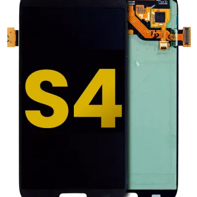Дисплейний модуль (OLED) без рамки для Samsung Galaxy S4 (Refurbished) (чорний)