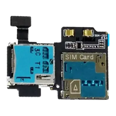 Sim Tray SD Card Reader For Samsung Galaxy S4 (i337 / M919) (AT&T / T-Mobile)