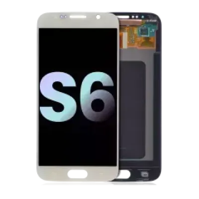 Дисплейний модуль (OLED) без рамки для Samsung Galaxy S6 (Service Pack) (White Pearl)