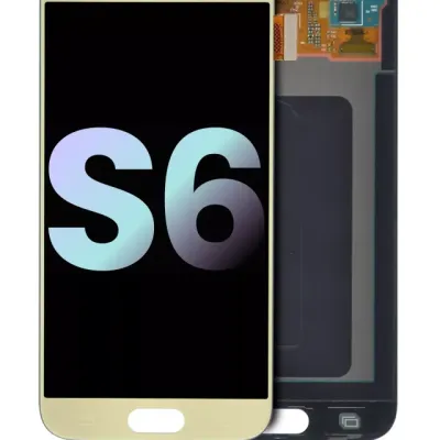 Дисплейний модуль (OLED) без рамки для Samsung Galaxy S6 (Service Pack) (Gold Platinum)