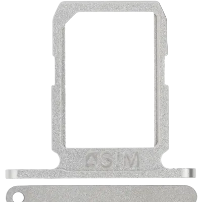 Лоток SIM для Samsung Galaxy S6 (сріблястий)