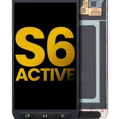 Дисплейний модуль (OLED) без рамки для Samsung Galaxy S6 Active (Refurbished) (Blue)