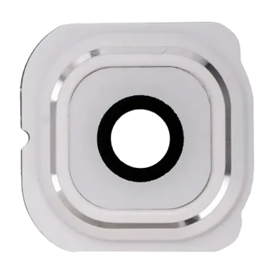 Back Camera Lens For Samsung Galaxy S6 Edge (White)