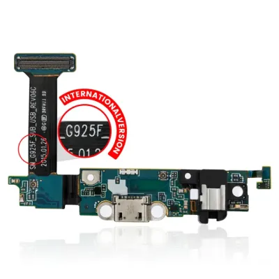 Роз'єм зарядки з платою для Samsung Galaxy S6 Edge (G925F) (International Version)