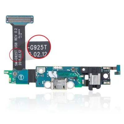 Charging Port Flex Cable For Samsung Galaxy S6 Edge (G925T) (T-Mobile)