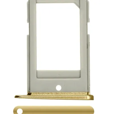 Sim Card Tray For Samsung Galaxy S6 Edge (Gold)