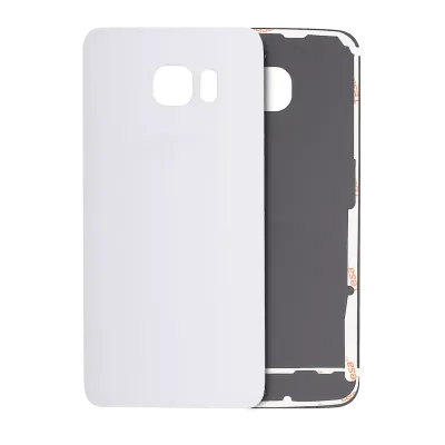 Задня кришка для Samsung Galaxy S6 Edge (No Logo) (Aftermarket Plus) (білий)