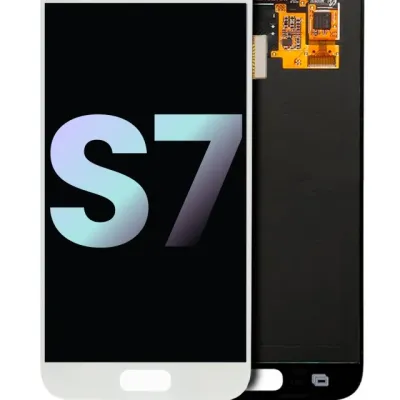 OLED Assembly Without Frame For Samsung Galaxy S7 (Service Pack) (White Pearl)